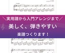 耳コピ採譜・ピアノ譜制作します クラシック・バレエ曲をピアノ楽譜に！原曲忠実 イメージ1
