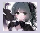 商用利用OK︎！かわいい女の子お描きします 透明感×落ち着いた色合いで雰囲気のあるイラストをお届け♪ イメージ4