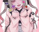 歌ってみたや配信用に！美麗な雰囲気の一枚絵描きます 儚くて印象に残るイラストであなたの活動を引き立てます！ イメージ3
