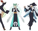 TRPG/ゲームの立ち絵、キャラデザお受けします アイコンでもサムネイルでもなんでもご相談ください イメージ2