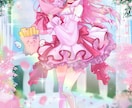 Vtuber・IRIAM向け可愛い一枚絵制作します キラキラで可愛いイラストを短納期で！ イメージ2