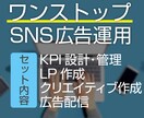 ワンストップのSNS広告運用を行います 広告運用に必要な全ての工程をワンストップで承ります。 イメージ1