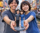 結婚祝い写真から作るフィギュア｜結婚式似顔人形ます オーダーメイド新郎新婦 結婚記念日ギフト 特別なプレゼント イメージ7