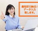 お忙しいあなたのデータ入力代行致します 完全文字数制！無駄な料金が発生致しません！！ イメージ1