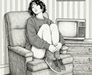 オリジナルのオシャレ漫画イラストを描きます 実績600件以上！伝統と遊び心を融合した浮世絵風イラスト制作 イメージ1
