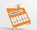 目を引くチラシ制作します 初めてチラシをオーダーする方でも安心！親切丁寧にご対応します イメージ6