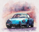 写真加工:リアルな質感の水彩イラスト風に加工します 似顔絵、サムネ、イラスト背景、結婚式、ウェルカムボード用に イメージ5