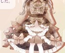 キラキラな女の子を描きます 立ち絵イラストやアイコン、1枚絵などを描きます！ イメージ10