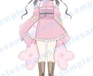 配信立ち絵最安値でお描きします 配信で使える！⚠️Live2dには対応しておりません イメージ4