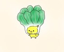 動物と食べ物を組み合わせたアイコン【5つ】描きます 動物と食べ物を指定いただくだけでOK イメージ6