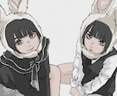 SNSなどのアイコンを描きます ご自身のイメージに合わせてアイコンイラストを作成します。 イメージ1