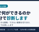 御社のAI導入可否を診断します 「うちの業務、AIで何ができるの？」に具体的に答えます イメージ1