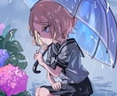 色鮮やかで可愛い一枚絵を描きます 一枚絵・ミニキャラ・アイコンなど！ イメージ3