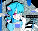 動画サムネイルとしてお使いいただけます 活動者さん向けで配信や歌ってみたなどにご利用ください！ イメージ3