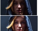 写真の加工、修正します 人物写真の顔部分を加工、修正します イメージ1