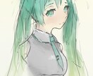 二次創作または一次創作の一枚絵を描きます 構図が良いイラストを描けます！ イメージ5