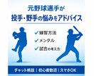 六大学レギュラー経験ありが子供達のアドバイスします 高校野球・大学野球経験者投手・野手OK練習方法・メンタル対応 イメージ1