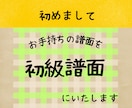 お手持ちの譜面を初級譜面にいたします レベルに合わせた譜面を作成、お悩み解決のお手伝い！ イメージ1