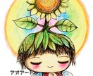 エフィカシーを上げる魂リーディングアート描きます 洗剤意識を書き換え貴方本来の魂をリーディングしながら描きます イメージ1