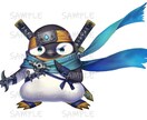 動物キャラクターのデザインします ファンタジー世界感の動物の厚塗りキャラクターイラスト イメージ8