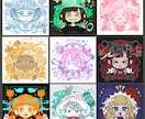 ごちゃっとアイコン描きます 均一価格でごちゃっとしたポップなアイコンを描きます！ イメージ1