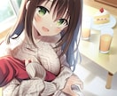 SNSや配信に▶美少女アイコン・イラスト作成します アイコン・サムネ・配信画面・創作紹介・ゲームイラストなどに！ イメージ1