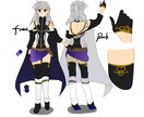 オリジナルキャラクターの立ち絵や設定図を描きます ご自身の創作されたキャラクターをはっきりとさせたい方に。 イメージ6