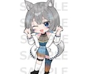 ミニキャラのイラスト描きます SNS、サムネ、グッズ用などかわいいミニキャラ描きます！① イメージ9