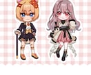 等身が選べる！かわいいミニキャライラスト描きます 可愛いグッズ制作や商用利用可能です♪ イメージ8