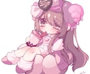 かわいいデフォルメキャラ描きます アイコンやグッツ、動画配信で使えるデフォルメキャラ描きます! イメージ5
