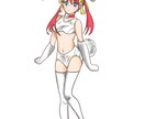 アニメ系イラストを描きます イラストに表現して作成します。 イメージ4