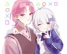 アイコン、夢絵、幅広く描きます ゆるふわな絵で推し活応援！自由なポーズ指定！ イメージ4