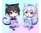 配信・グッズに◎SD・デフォルメイラスト制作します 商用可能です！ポップで可愛いデザイン描きます！ イメージ8