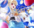 イラスト一枚絵の制作を承ります かわいいオリジナルキャラ、TRPGスチル、配信サムネなど！ イメージ1