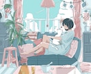 アイコン、サムネ、宣伝用などご対応いたします 書き込み多めのあなたに合ったイラストをお届け致します✨ イメージ2