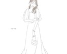 シンプルで大人可愛いアイコン描きます 超簡単依頼♪写真を1枚送るだけ！最短1日で納品も可能◎ イメージ7