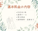 どんなジャンルのムービーでもDVD化いたします 結婚式ムービーなどのDVD化を即日発送で承ります イメージ4