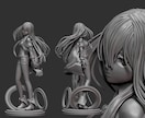 3Dモデリングでフィギュア作成します スピード重視でSTLデータと原型をお届けします。 イメージ3