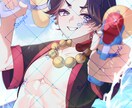 高クオリティな綺麗可愛い透明感あるイラスト描きます サムネイルや動画用、記念イラストなどをご希望の方に！ イメージ5