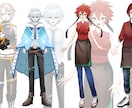 アナタだけのキャラデザ～モデリングまで制作します 初のVtuberライフをサポートさせて頂きます！ イメージ3