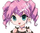 商用利用OK☆小悪魔風な女の子のアイコン販売します SNS等で使用できる可愛いミニキャラアイコン★すぐ納品可 イメージ1