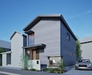 高品質の建築CGパースを提供いたします 戸建・集合住宅外観パースを作成します。 イメージ1