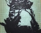 お好きな画像の切り絵をお作り致します 部屋の飾りやプレゼントに困っている方にオススメです! イメージ2
