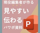 現役編集者がパワーポイント資料デザインします 構成＆ライティング知識で「見やすい」「伝わる」資料づくり イメージ1