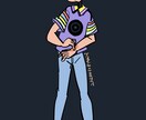 オリジナル衣装でキャラを描かせていただきます ちょっと変わったオリジナル衣装を描きます。 イメージ1