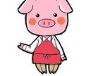 SNS用アイコンイラストを制作いたします すぐに使えるアイコン！タッチが残る厚塗りでお作り イメージ10