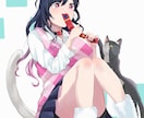 用途に合わせてかわいいイラストを制作します 今なら特典付き！きめ細かいサポートが特徴です イメージ8