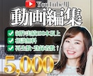 YouTube動画編集/代行 承ります 制作実績100件以上を誇るプロの動画編集者が担当！ イメージ1