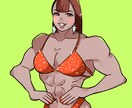 ポップでクセになる！唯一無二のイラスト、描きます 見る人の心を掴む、印象的な一枚絵を制作！ イメージ7