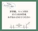 世界観・キャラ付けのお手伝いを致します 世界観構築やキャラ付けが苦手な方向け！ イメージ1